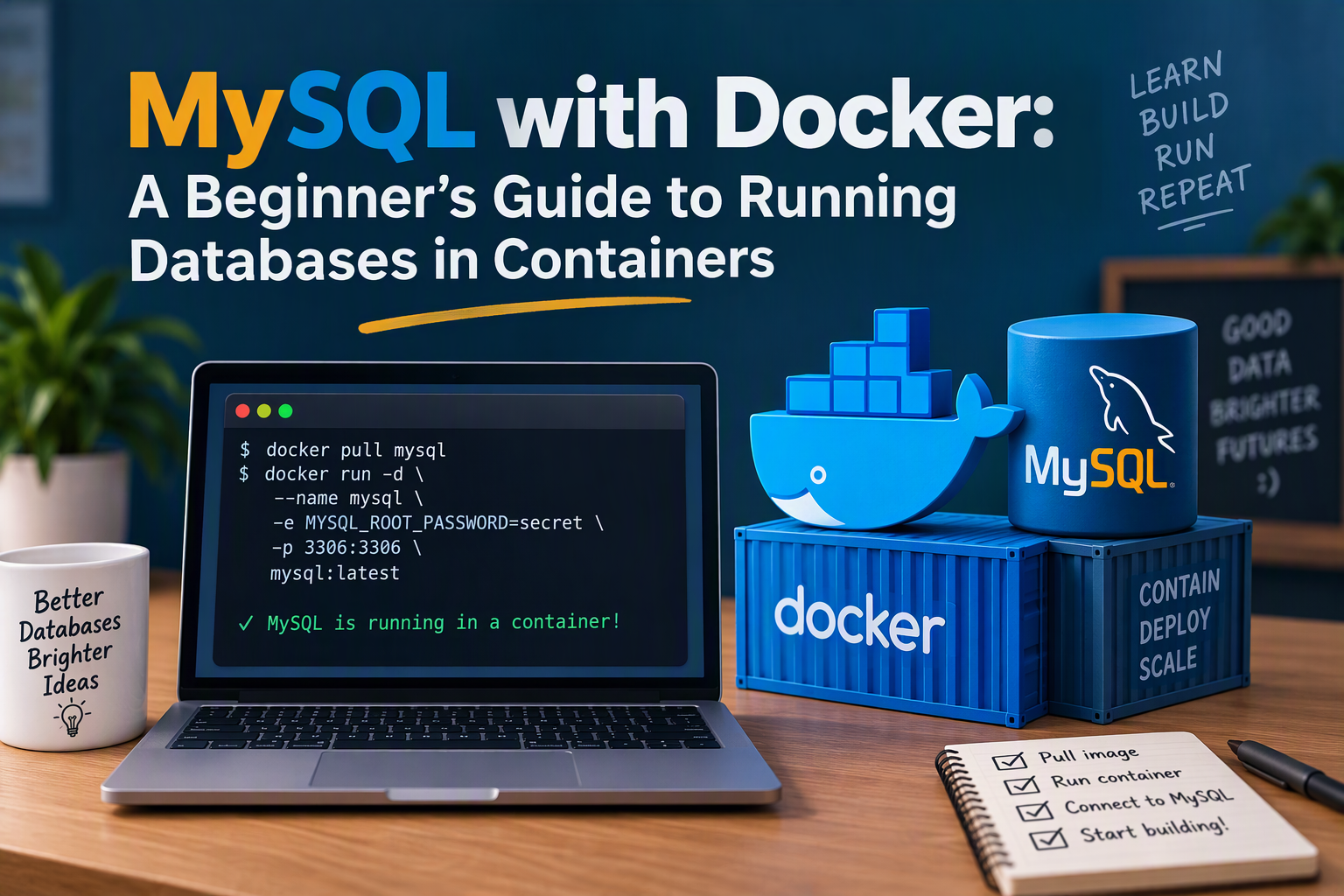 MySQL with Docker: A Beginner’s Guide to Running Databases in Containers