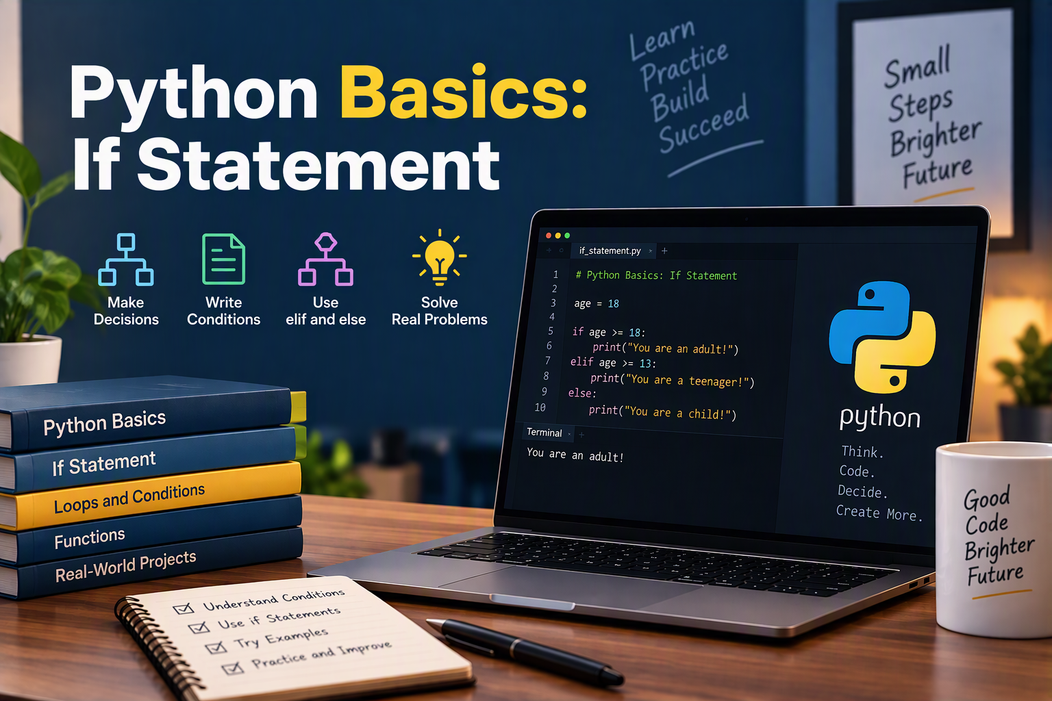 Python Basics: If Statement