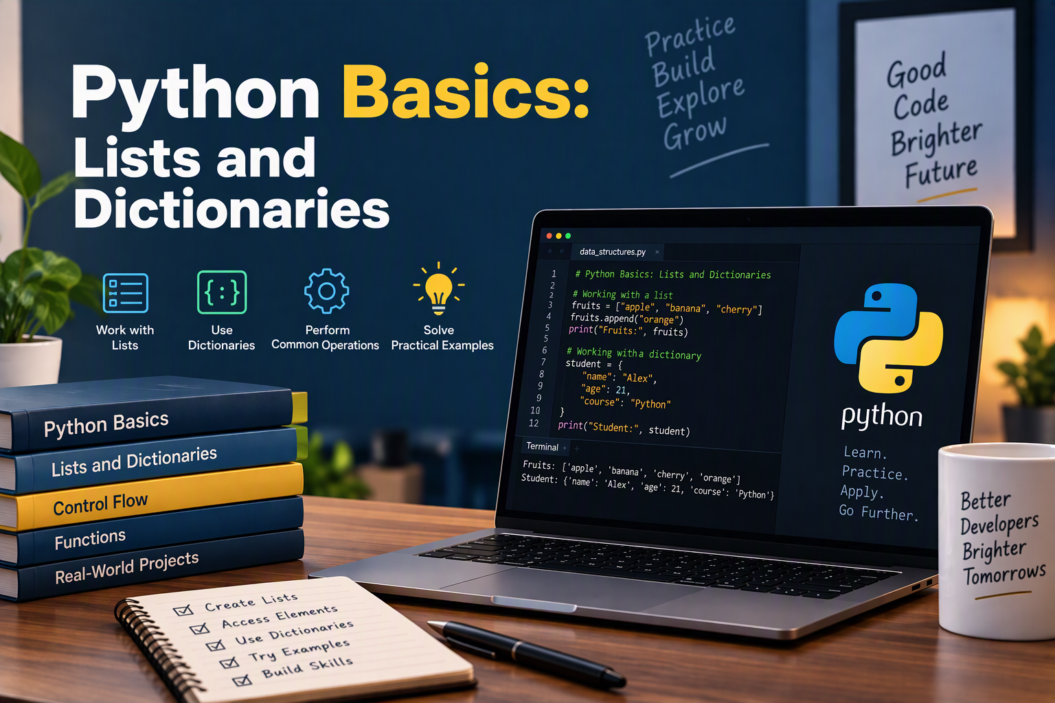 Python Basics: Lists and Dictionaries