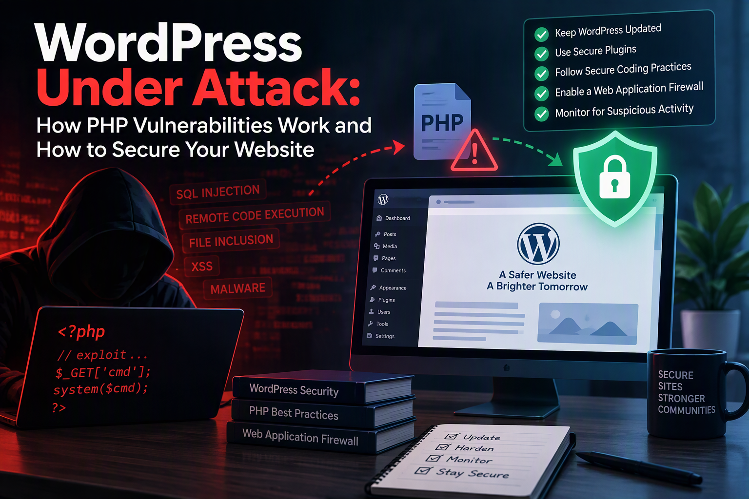 WordPress Under Attack: How PHP Vulnerabilities Work and How to Secure Your Website