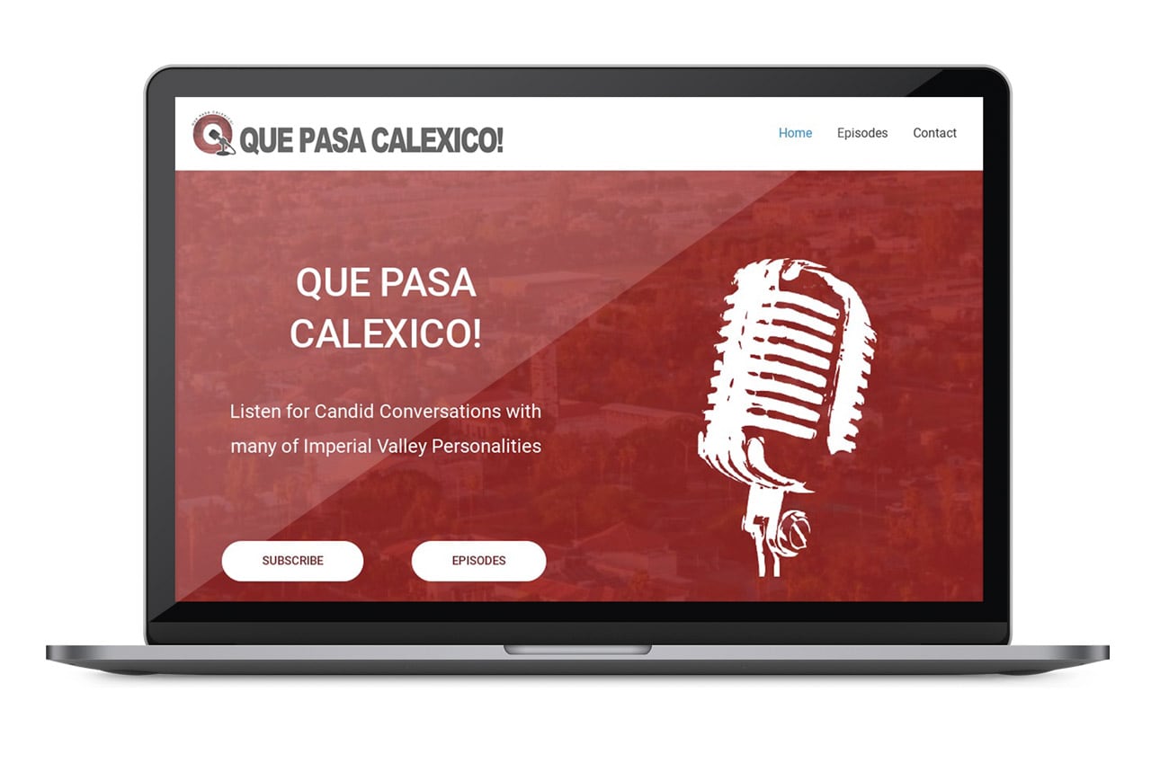 Que Pasa Calexico podcast website