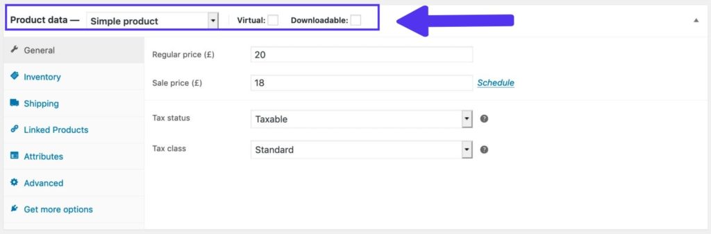 WooCommerce Product Data