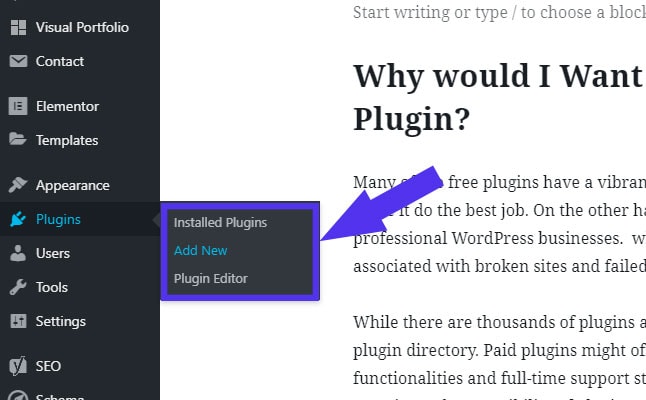 Add New Plugins