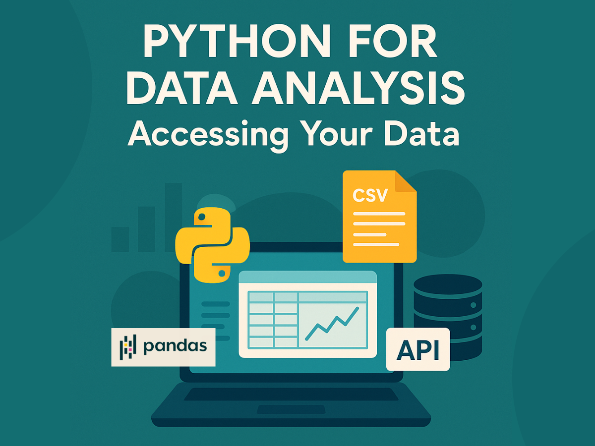 Python for Data Analysis: Accessing Your Data